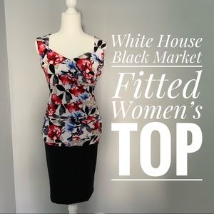 White House Black Market  Fitted Women’s Top